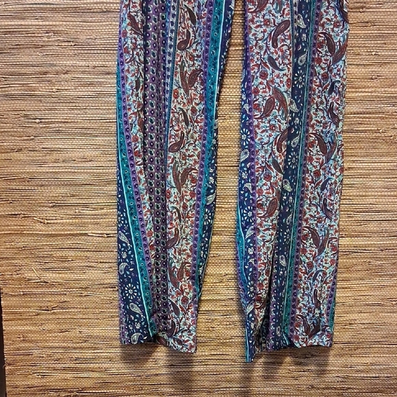 'Baba Design Boho Wide Leg Pants – Size "Free" - Picture 3 of 7